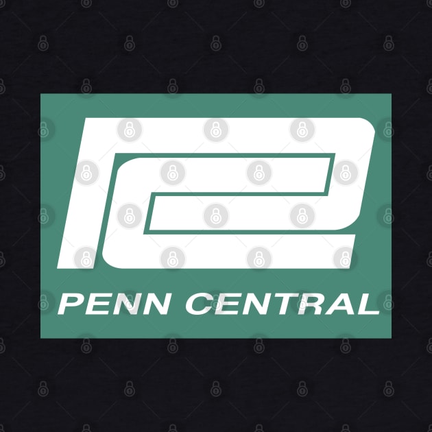 Vintage Defunct Penn Central Railroad by Railway Tees For All